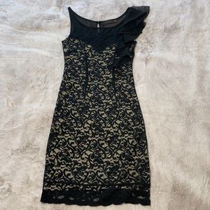 The Limited black lace dress
